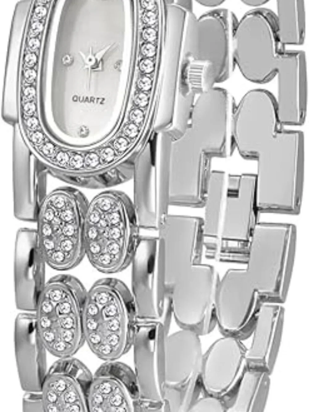 BRAND NEW Vintage Rhinestone Bracelet Wrist Watch